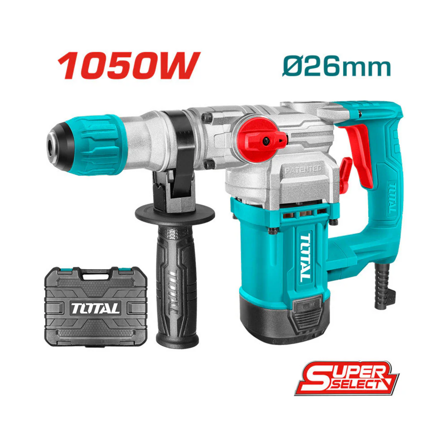 Rotomartillo 1050W (TH110266)- TOTAL