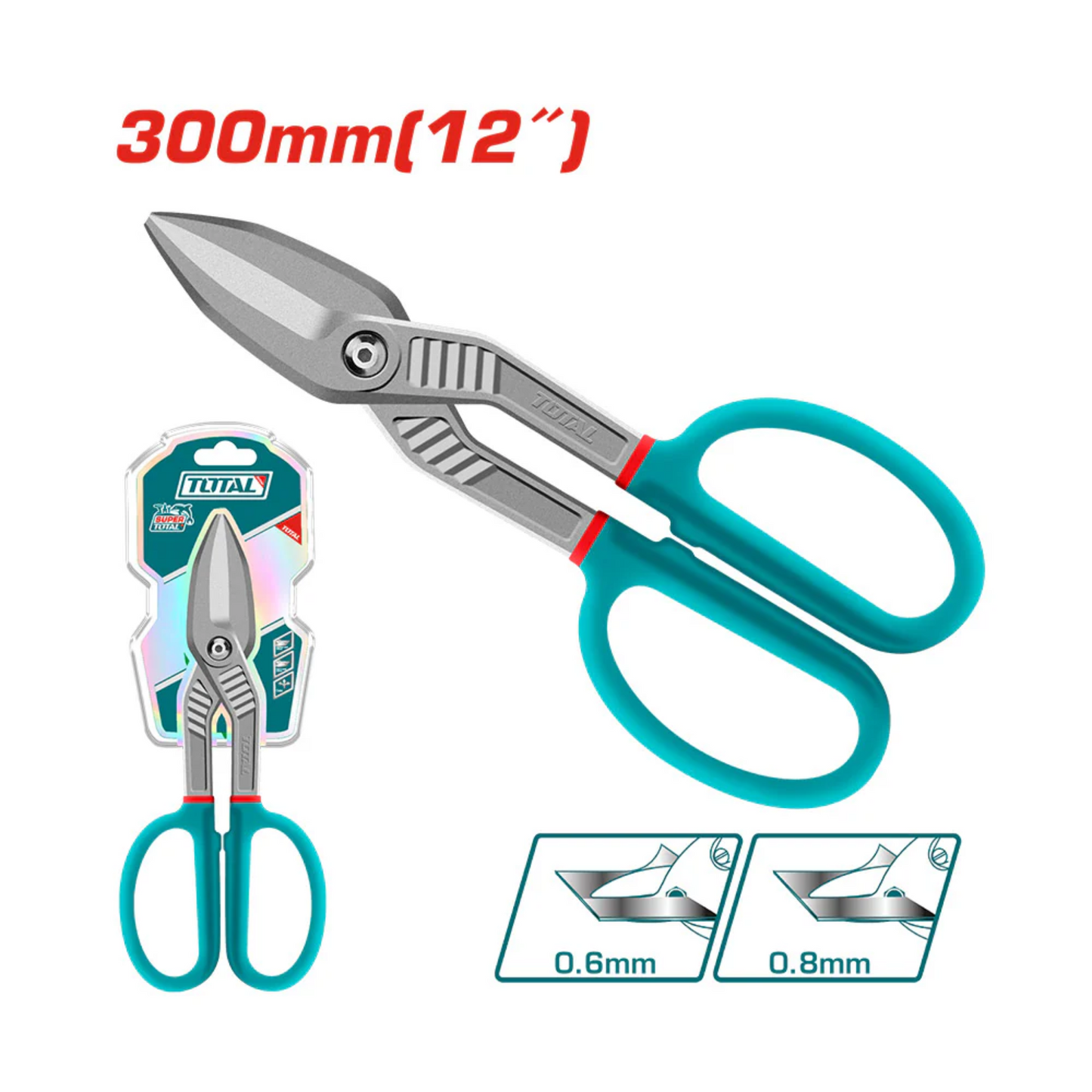 Tijera corta lata 10" (THT524121)- TOTAL