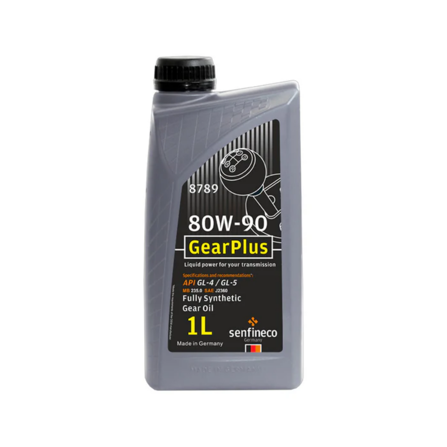 Aceite Diferencial 80W90 GL4-GL5 Gear Plus 1 Litro- SENFINECO