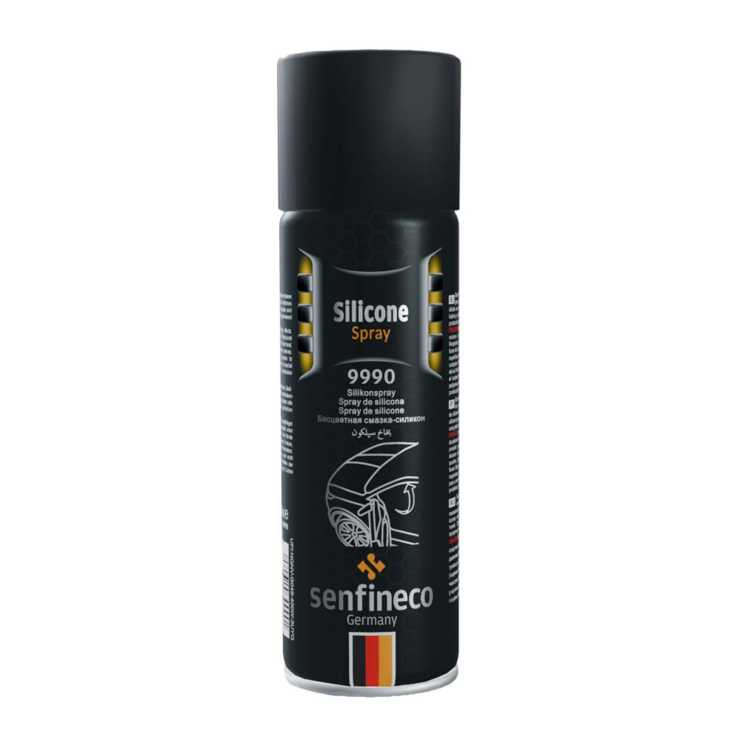 Spray silicona para gomas de puerta 400ml- SENFINECO