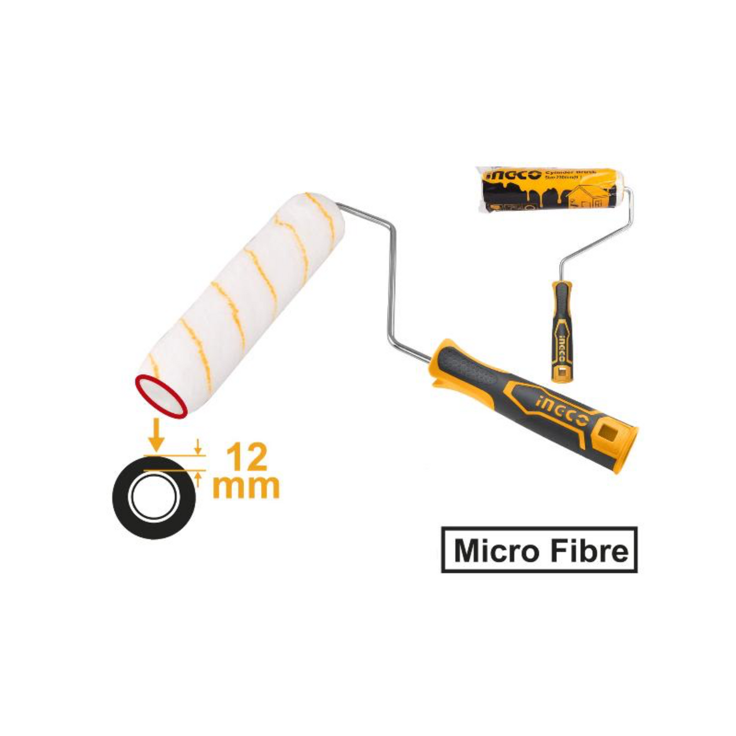 Rodillo microfibra interior 230MM/9"- INGCO