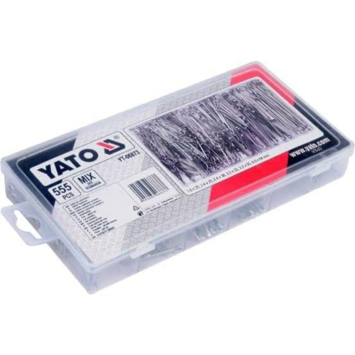 Juego de pasadores multiples 555 unidades- YATO