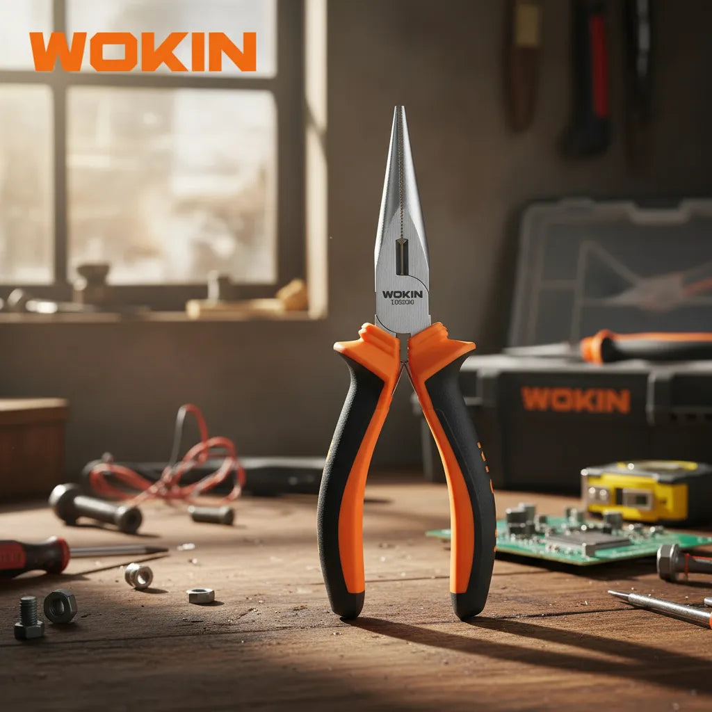 Alicate punta 6"(100206)- WOKIN