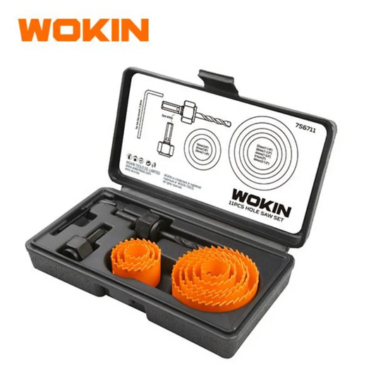 Set sierra de copa (11 piezas) 756711- WOKIN