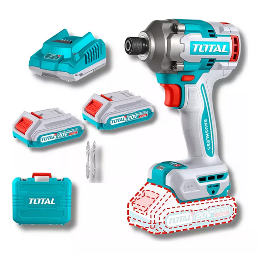 Atornillador de impacto Litio 20v (TIRLI2023)- TOTAL