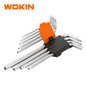 Juego de llaves TORX Largos 9 piezas(207809)- WOKIN