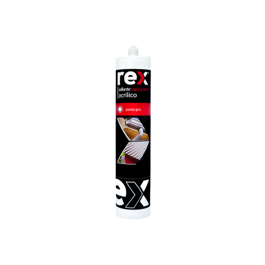 Tapagoteras acrilico gris 300ml- REX