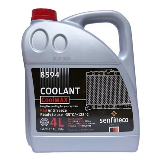 Refrigerante rojo 50/50 Concentrado 4LTS - Senfineco