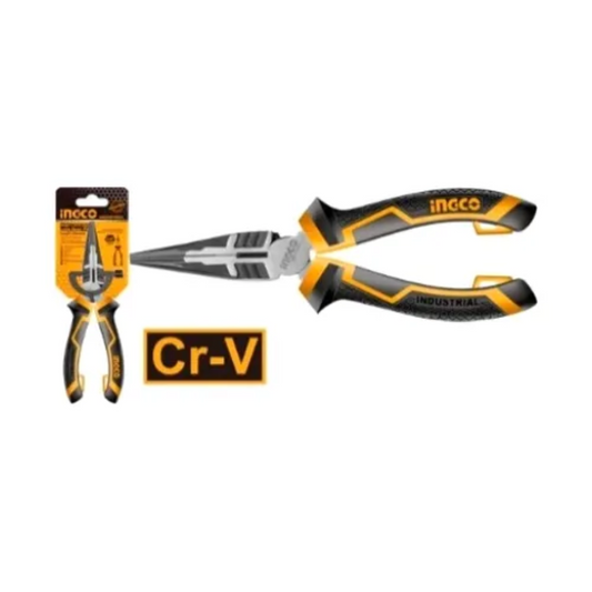 Alicate de punta larga industrial 200MM/8"- INGCO