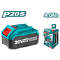 Bateria Litio-ION 20V 4.0AH P20S (TFBLI2002)- TOTAL