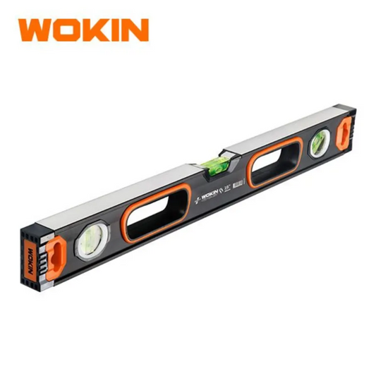 Nivel de aluminio con iman 40cm-16" (506404) WOKIN
